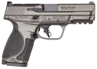 M&P9 M2.0 COMPACT 9MM LUGER SEMI-AUTO HANDGUN M&P9 M2.0 METAL COMPACT 9MM LUGER 4” BBL (2)15RD MAG NTS GRY