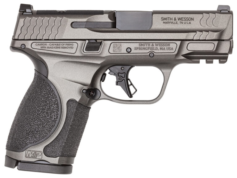M&P9 M2.0 COMPACT 9MM LUGER SEMI-AUTO HANDGUN M&P9 M2.0 METAL COMPACT 9MM LUGER 3.6''BBL (2)15RD NTS GRAY