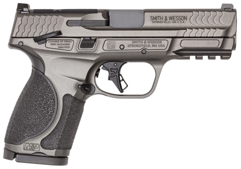 M&P9 M2.0 COMPACT 9MM LUGER SEMI-AUTO HANDGUN M&P9 M2.0 METAL COMPACT 9MM LUGER 4'' BBL (2)15RD MAGS GRAY