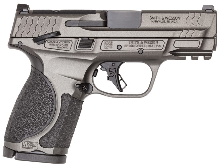 M&P9 M2.0 COMPACT 9MM LUGER SEMI-AUTO HANDGUN M&P9 M2.0 METAL COMPACT 9MM LUGER 3.6'' BBL (2)15RD MAGS GRAY