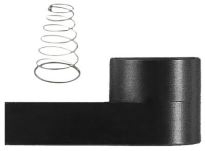 ATI Outdoors A5102564B LOP Quick Stop  Black Aluminum Compatible w/ Mil-Spec Buffer Tubes