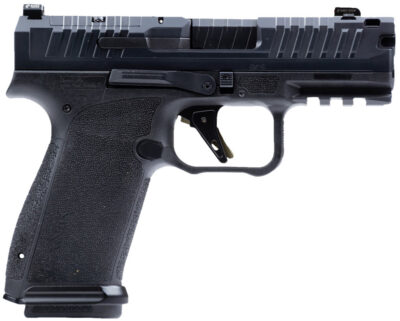 Canik HG8328N Mete MC9 Prime 9mm Luger 17+1 3.64″ Black Nitride Compensated Barrel, Black Nitride Integrated Compensator/Optic Ready/Serrated Steel Slide, Black Polymer Frame w/Picatinny Rail