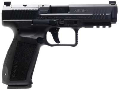 Canik HG6826N Mete SFT  9mm Luger 10+1 4.46″ Black Nitride Steel Barrel, Black Cerakote Optic Ready/Serrated Steel Slide, Black Polymer Frame w/Picatinny Rail, Interchangeable Backstrap Grip
