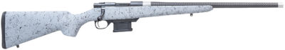 Howa HCE6ARCGRY 1500 Carbon Elevate 6mm ARC 20″ Carbon Fiber Wrapped Threaded Barrel, Black Drilled & Tapped Steel Receiver, Fixed Stocky’s Gray w/Black Webbing Synthetic Stock, Right Hand