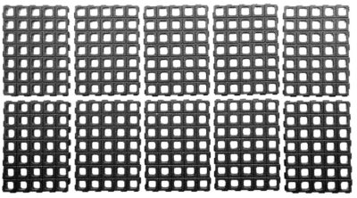 DAKA UNIVERSAL GRID ORGANIZER FOR LONG RIFLES DAKA UNIVERSAL GRID ORGANIZER FOR LONG RIFLE BLACK