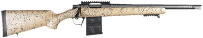 Ridgeline Scout – 450 Bushmaster – 16” Blk Nitride action Tan w/ Black