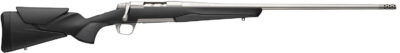 Browning 036008224 X-Bolt 2 Hunter Full Size 270 Win 3+1 24″ Stainless Steel Threaded Barrel, Drilled & Tapped Stainless Steel Receiver, Adj Vari-Tech Black Composite Stock w/Adjustable Comb & LOP