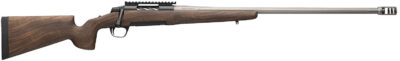 Browning 036077298 X-Bolt 2 Long Range 7mm PRC 3+1 26″ Matte Gray Fluted Threaded Sporter Barrel, Matte Blued Picatinny Rail Stainless Steel Receiver, McMillan Game Scout Wood Finish Composite Stock
