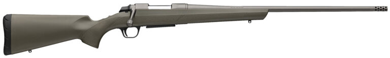 Browning 035842224 AB3 270 Win 4+1 22" Tungsten Cerakote Threaded Sporter Barrel, Tungsten Cerakote Drilled & Tapped Steel Receiver, Fixed w/Textured Grip Panels OD Green Composite Stock