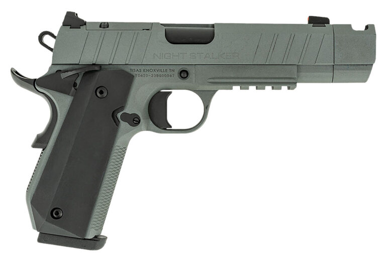 dSDS TISAS 1911 NIGHTSTALKER PISTOL 45ACP 4.25" COMPENSATED GREY 10RD