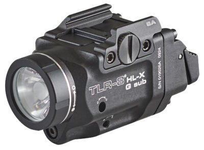 TLR-8 HL-X SUB TACTICAL LIGHT W/GREEN LASER TLR-8 HL-X G SUB TACTICAL LIGHT W/GN LASER FOR HELLCAT BLACK