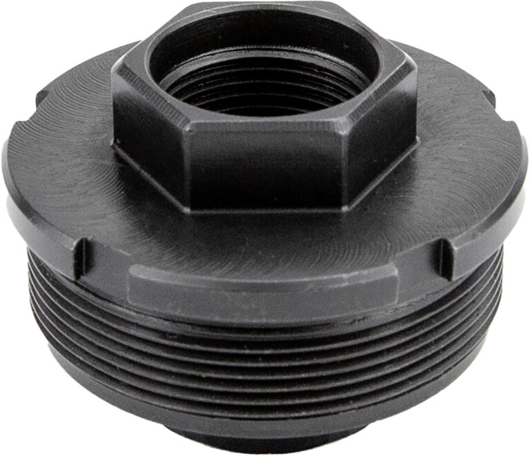 Kgm Suppressors A-DTA-S-2 Direct Thread Adapter Fits 5/8"x24 Steel Nitride Black