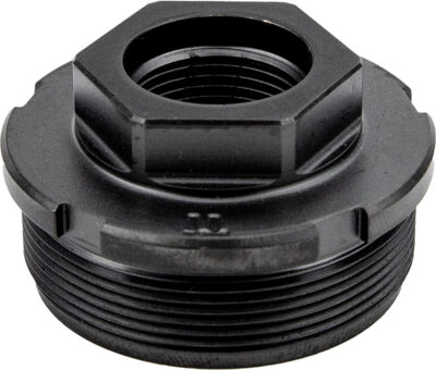 Kgm Suppressors A-DTA-T-2  Direct Thread Adapter Fits 5/8″x24 Titanium Nitride Black
