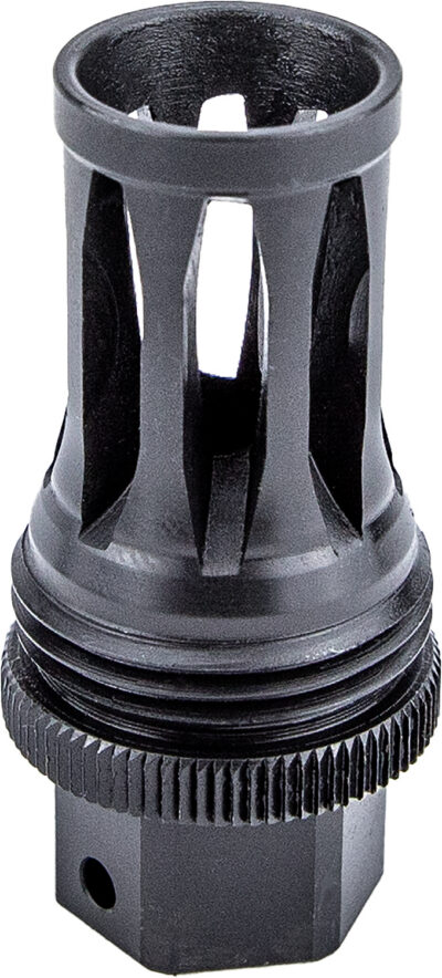 Kgm Suppressors A-QD-5FB-S-1 Quick Detach Flash Brake Black Nitride Steel 1/2″x28 Threads