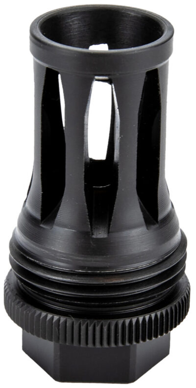 Kgm Suppressors A-QD-FH-S-2 Quick Detach Flash Hider Black Nitride Steel 5/8″x24 Threads