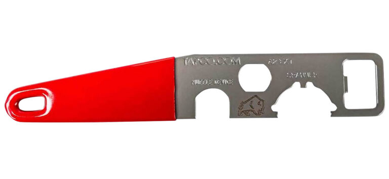 Tapco TAP22030 Stock Wrench Red Steel Rubber Handle
