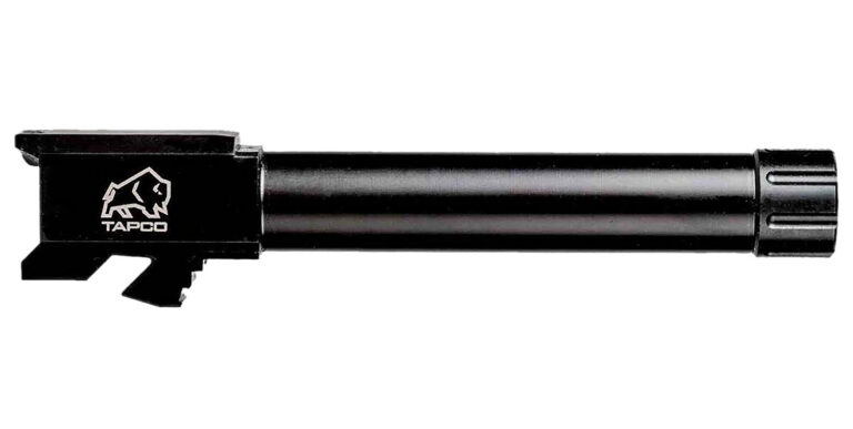 Tapco TAP22002 Glock 9mm Luger Threaded Black Nitride Stainless Steel, Fits Glock 19 Gen1-3