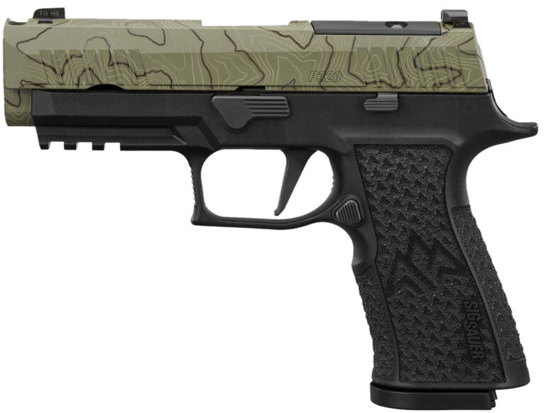 P320-XTEN ENDURE COMP 10MM AUTO SEMI-AUTO HANDGUN P320-XTEN ENDURE COMP 10MM AUTO 3.1'' BBL (3)15RD MOSS GREEN