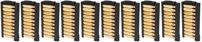 Kel-Tec PR5750010 PR-5.7 Stripper Clip 10rd Black Polymer 10 Pack