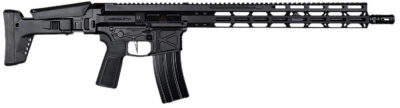 Global Ordnance LLC 197892003223 Monolithic  5.56 NATO 16″ Barrel, M-LOK Handguard, Modular Black Stock, Black Polymer Grip