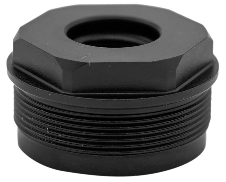 Huxwrx 1984 Direct Thread Adapter Fits 5/8"x24 Steel Black Nitride