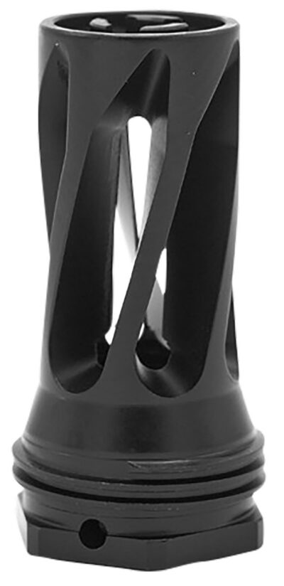 Huxwrx 3098 Flash Hider-QD  6mm Fits 5/8″x24 Black