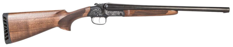 ATI ROAD AGENT 20GA 3'' SGD SXS 18.5'' BBL W/ WOOD ENGRAVED EXTRACTORS