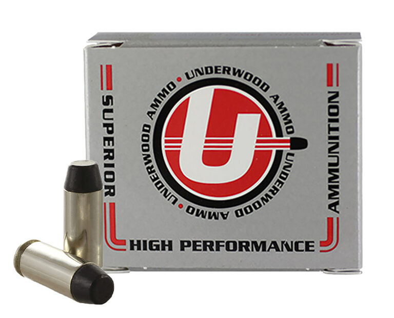 Underwood Ammo 242 10mmAuto 220gr Hard Cast Flat Nose 20 Per Box/10 Case