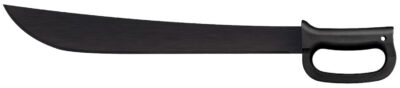 Cold Steel CS97AD18S Latin D-Guard Black Matte Baked-On Anti Rust 65Mn Carbon Steel Blade, Black Polypropylene Handle, 23.63″ Long Includes Sheath