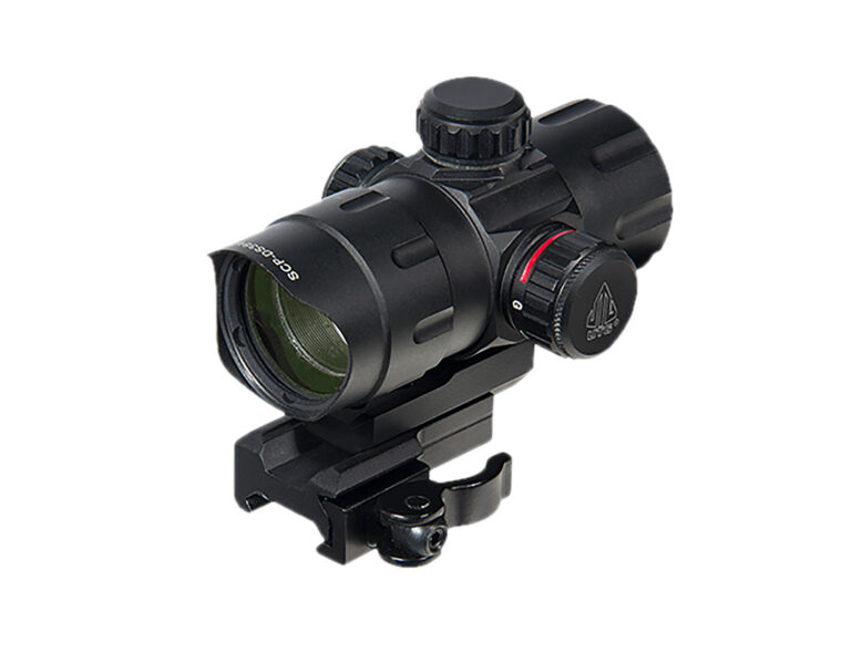 UTG 4.2" ITA T-DOT W/QD MOUNT RD/GRN