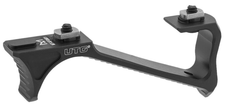 Leapers MTAFGM01 Ultra Slim Foregrip Matte Black Anodized Aluminum