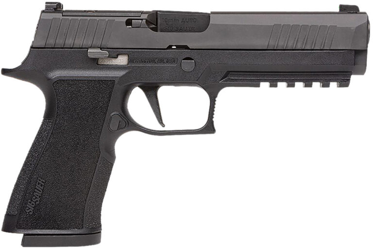 Sig Sauer P320 Xten Full Size 10mm Pistol, 10+1, Black, OR, NMS