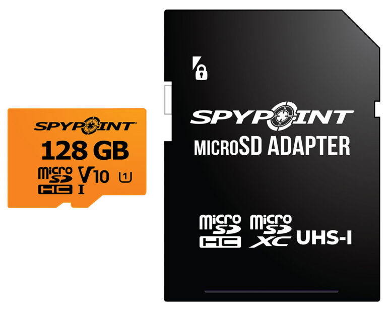 Spypoint 05887 Micro SD Memory Card Black 128GB Memory