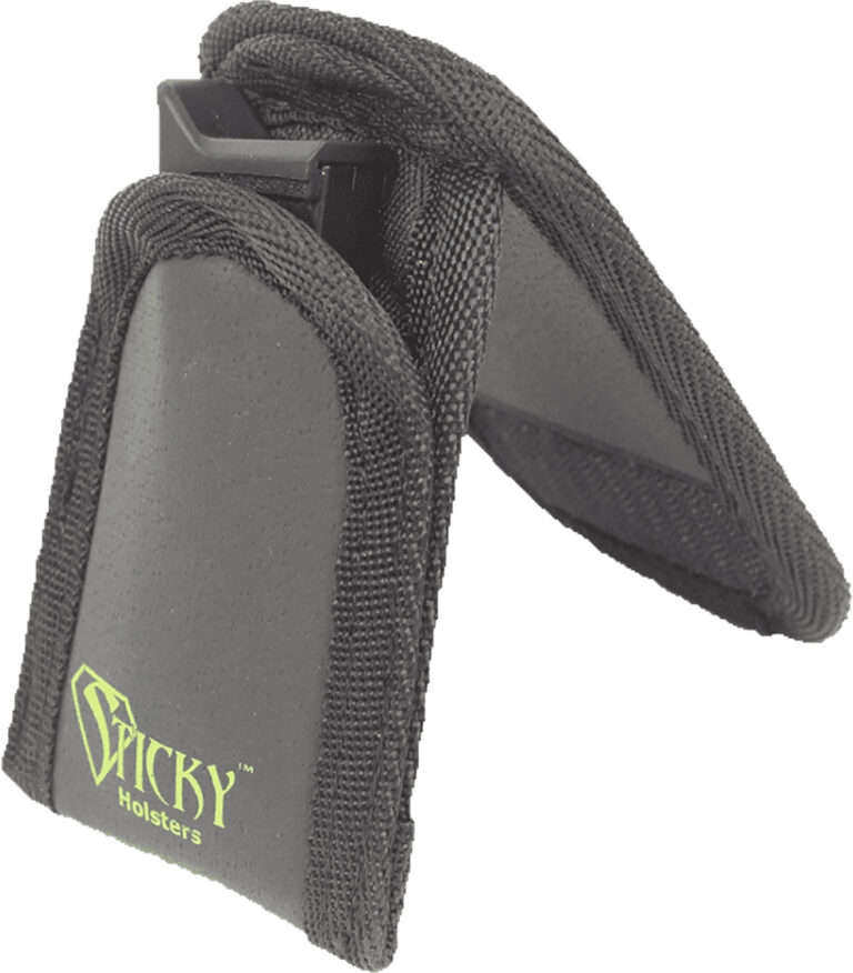 Sticky Holsters MMP Mini Single Black w/Green Logo Latex Free Synthetic Rubber