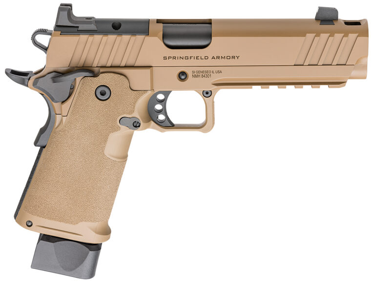 1911 DS PRODIGY COMP 9MM LUGER SEMI-AUTO HANDGUN 1911 DS PRODIGY COMP 9MM LUGER 5'' BBL (1)17RD&(1)20RD COYOTE