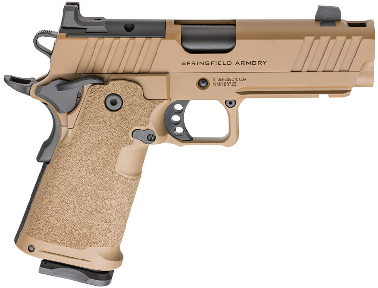 Springfield 1911 DS Prodigy Comp Pistol 9mm 4.25'' LC (2)10 Coyote Brown