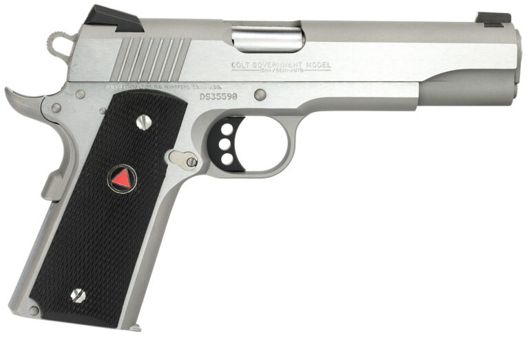 DELTA ELITE 5IN 10MM STAINLESS 8+1RD DELTA ELITE 10MM AUTO 5'' BBL (1)8RD MAG STAINLESS/BLACK