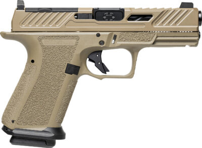 MR920 9mm FDE Elite Slide Optic DLC Spiral unth  DLC Grn Trit