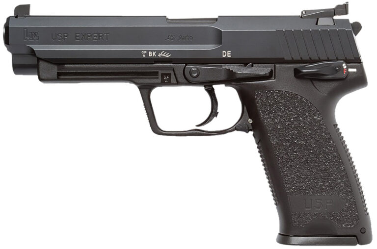 Heckler & Koch USP Expert (V1) 45 ACP, Black, 5", Semi Auto