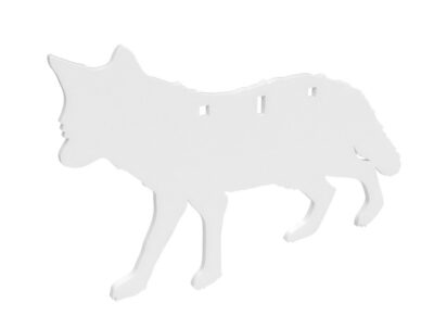 Birchwood Casey BC-47711 Centerfire Silhouette Coyote 3/8″ AR500 Steel Target