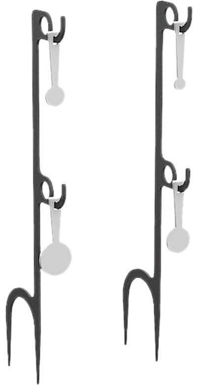 Birchwood Casey BC-41580   Silver Steel Gong 0.25″ Thick Hanging