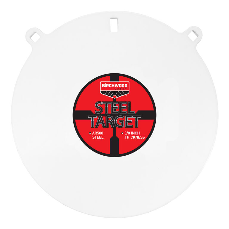 Birchwood Casey BC-RND15-38 Centerfire Target 3/8" AR500 Steel "15 Round Gong