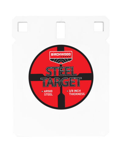 Birchwood Casey BC-SQR8-38 Centerfire Target 3/8″ AR500 Steel 8″ Square Gong