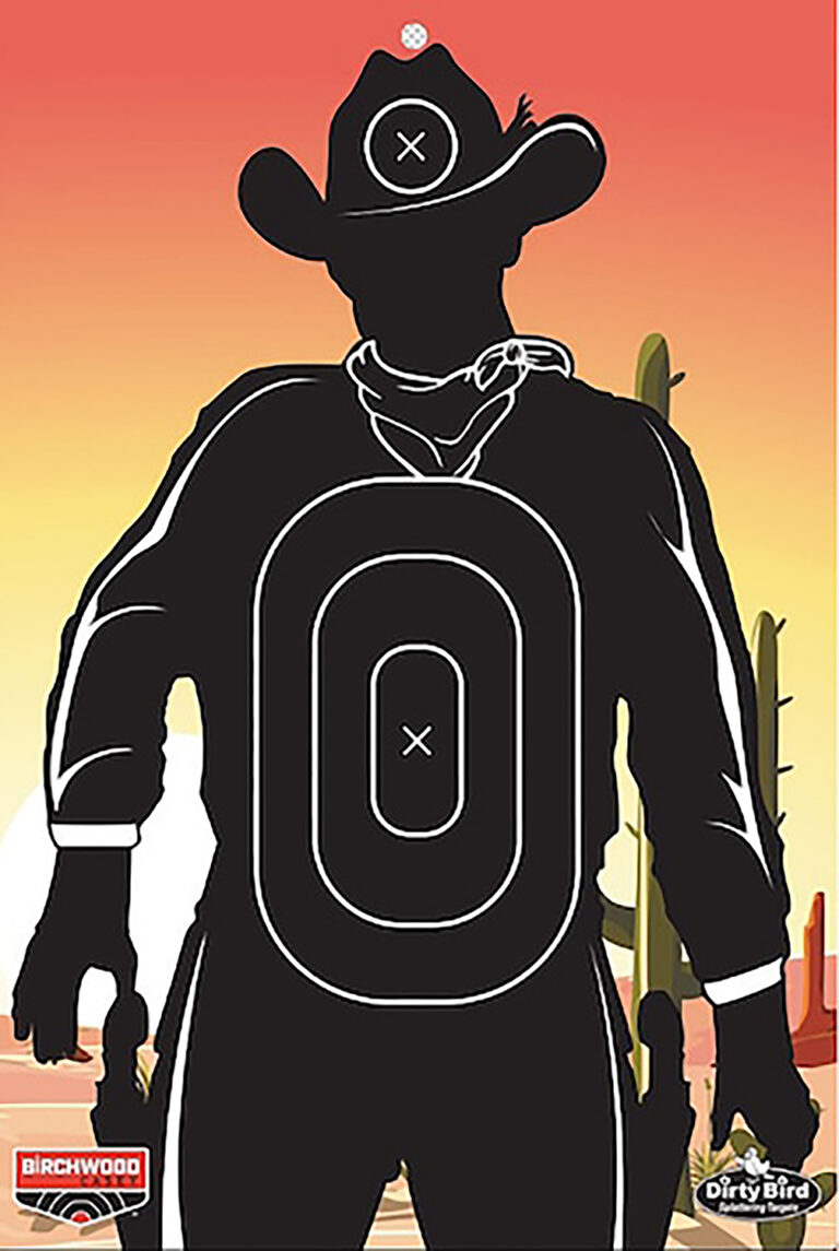 GUNSLINGER SKYLINE 12 x 18'' DIRTY BIRD TARGET DIRTY BIRD GUNSLINGER SKYLINE 12 X 18'' TARGET 6 PACK