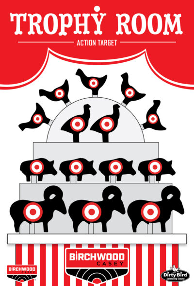 DIRTY BIRD TROPHY ROOM 12 X 18” TARGETS DIRTY BIRD TROPHY ROOM 12 X 18” TARGETS 6 PACK