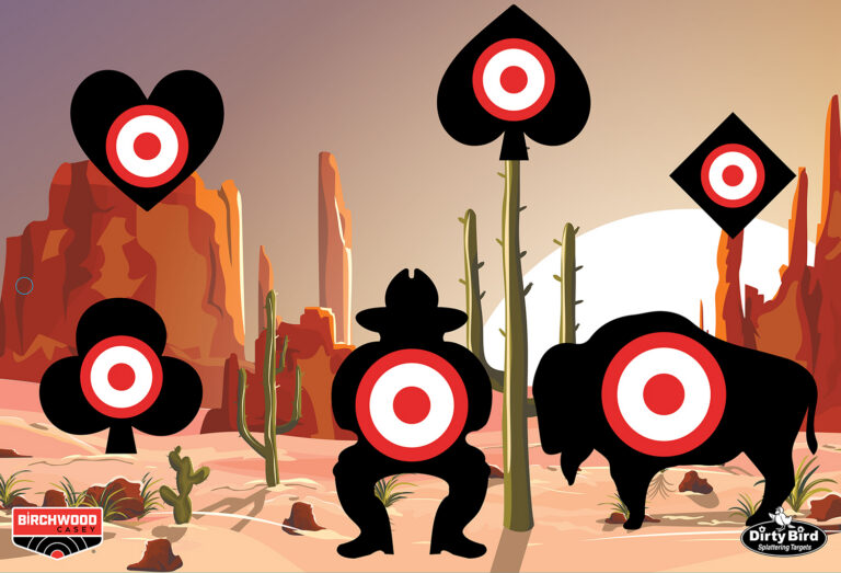 DIRTY BIRD ACES HIGH 12 X 18'' TARGETS DIRTY BIRD ACES HIGH 12 X 18'' TARGETS 6 PACK