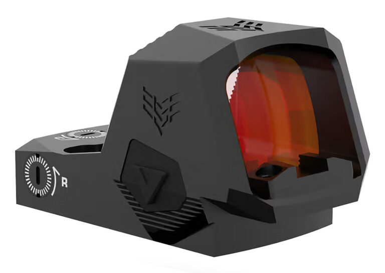 SENTINEL II 1X20MM MICRO REFLEX SIGHT SENTINEL II 1X20MM GREEN 3 MOA DOT BLACKOUT REAR MICRO SIGHT