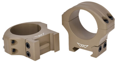 Warne 8502DE HyperLite  Dark Earth Cerakote MagnaFusion Alloy 1″ Tube Maxima/Weaver/Picatinny