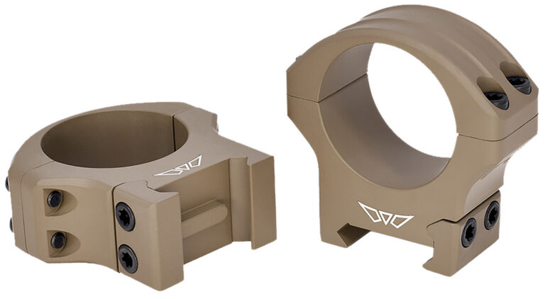 Warne Hyperlite Scope Rings Dark Earth 30mm Medium