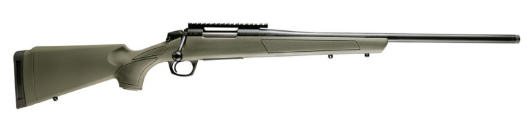 CVA CR3900G Cascade  243 Win 4+1 22" Graphite Black Cerakote Threaded Barrel, Graphite Black Cerakote Picatinny Rail Steel Receiver, OD Green Synthetic Stock